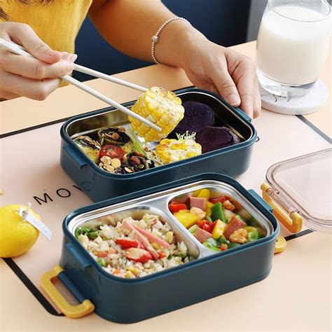 steel layered lunch box|lunch box steel for office.